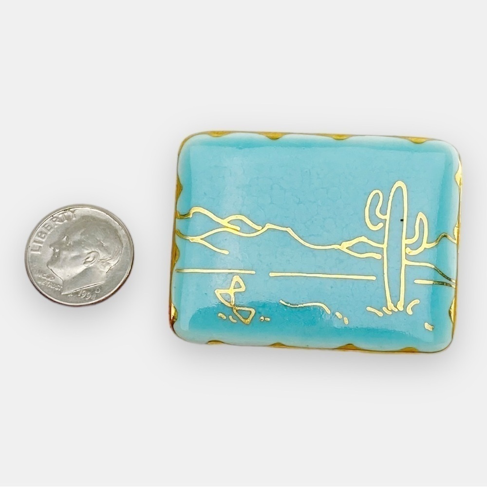 Ceramic Brooch - Picture 3 of 3